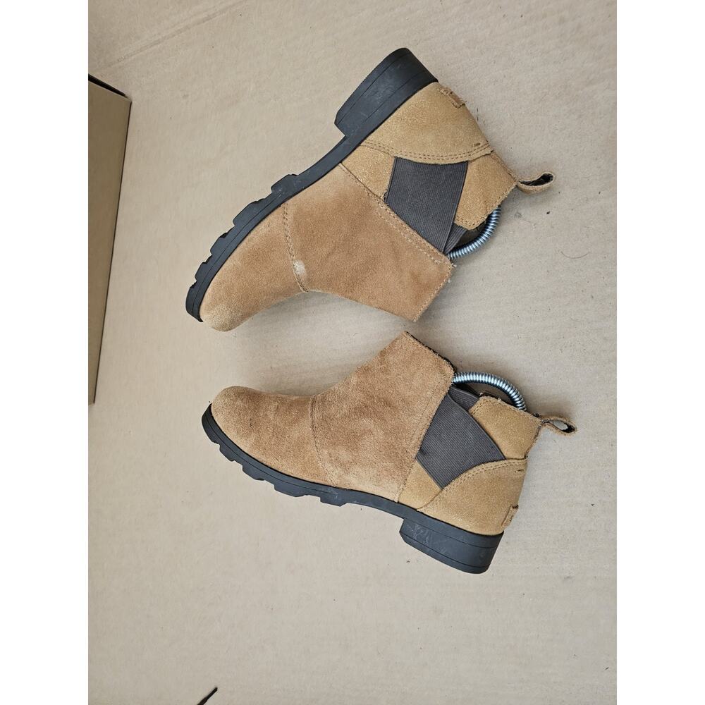 Sorel Emelie Chelsea Major Tan Women's Ankle Boots Size 5 - Picture 2 of 12